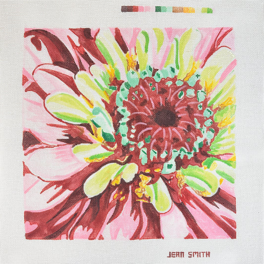 Jean Smith Designs Flower Focus Needlepoint Canvas