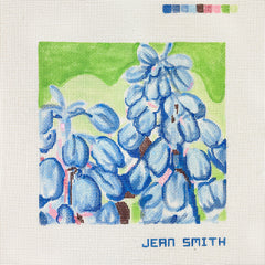 Jean Smith Designs Grape Hyacinths Needlepoint Canvas