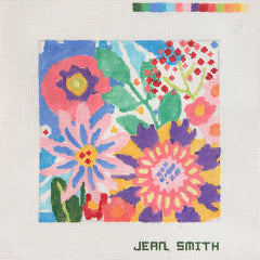 Jean Smith Designs Small Fantasy Garden Needlepoint Canvas