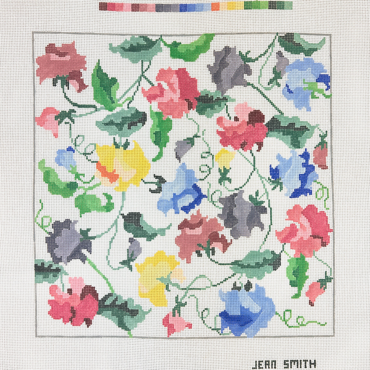 Jean Smith Designs Snapdragon Needlepoint Canvas