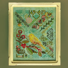 JED X-Stitch Canary Yellow Cross Stitch Pattern