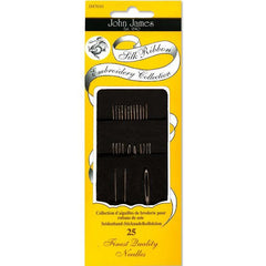 John James Silk Ribbon Embroidery Needles Assortment - Package of 25
