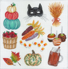 Kate Dickerson Needlepoint Collections Joanna Baker Autumn Favorite Things Needlepoint Canvas