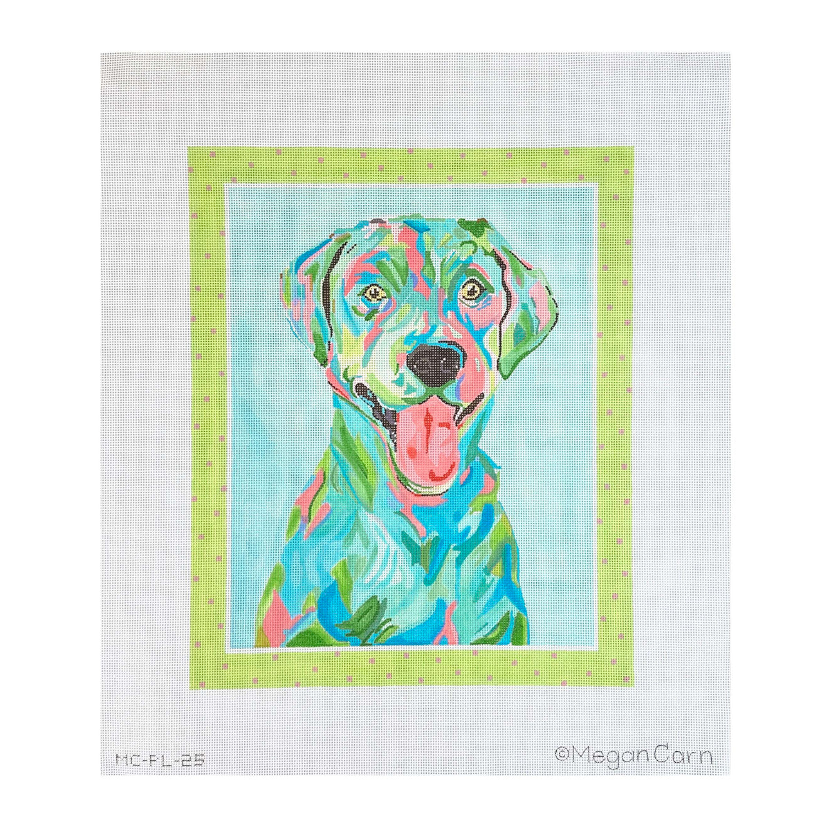 Kate Dickerson Needlepoint Collections Megan Carn Aly the Chesapeake Bay Retriever Needlepoint Canvas