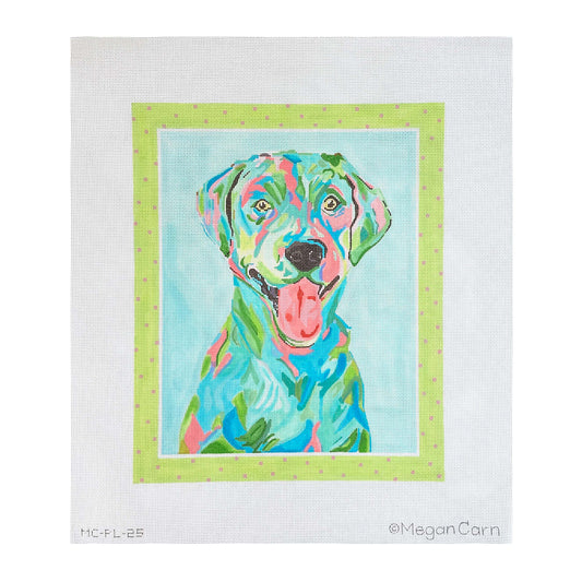 Kate Dickerson Needlepoint Collections Megan Carn Aly the Chesapeake Bay Retriever Needlepoint Canvas
