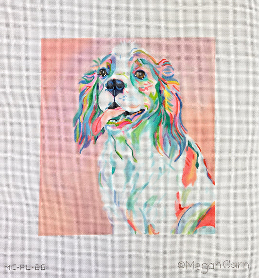 Kate Dickerson Needlepoint Collections Megan Carn Cavalier Needlepoint Canvas