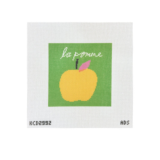 KCN Designers Ampersand Design Studio La Pomme Needlepoint Canvas