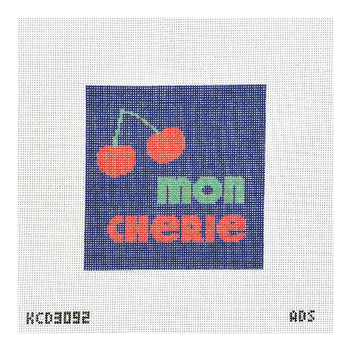 KCN Designers Ampersand Design Studio Mon Cherie Needlepoint Canvas