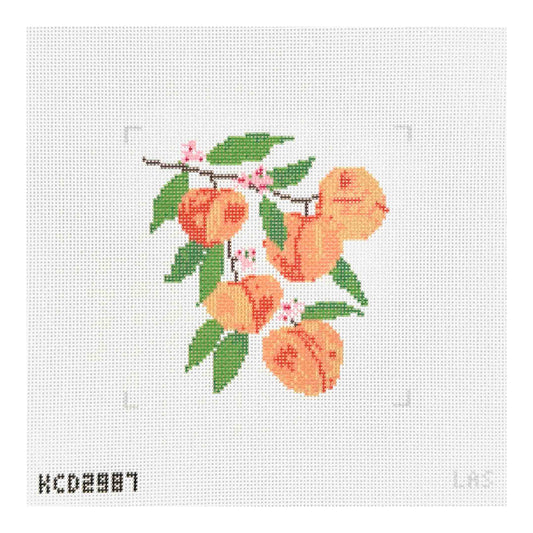 KCN Designers Liesel Ann Studios Peaches Needlepoint Canvas