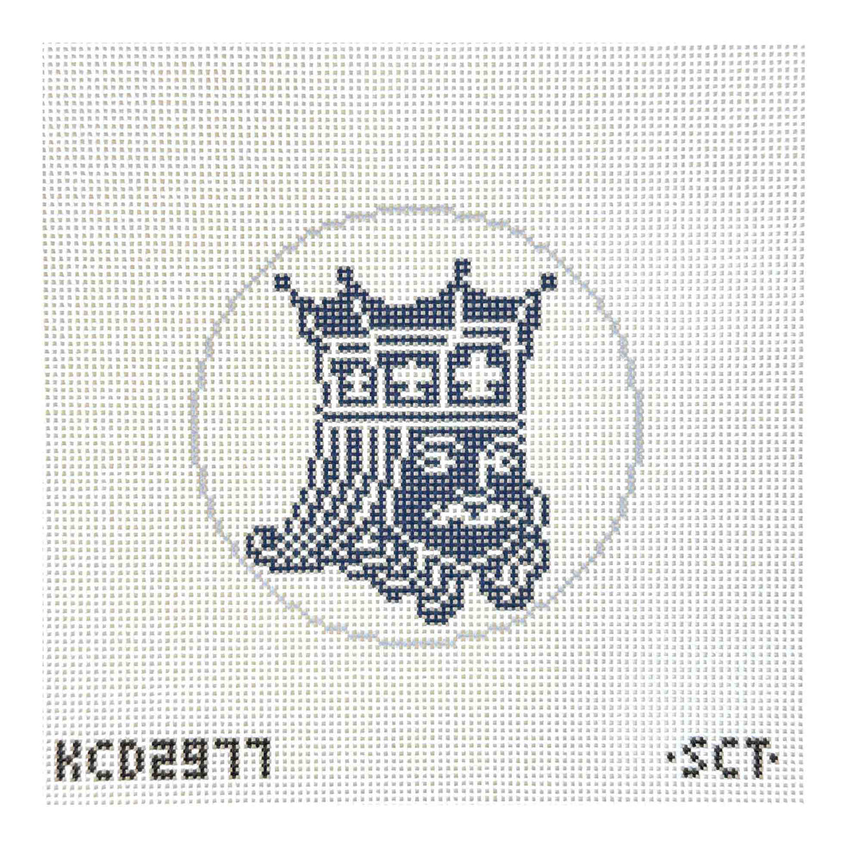 KCN Designers SCT Designs King of Clubs Needlepoint Canvas
