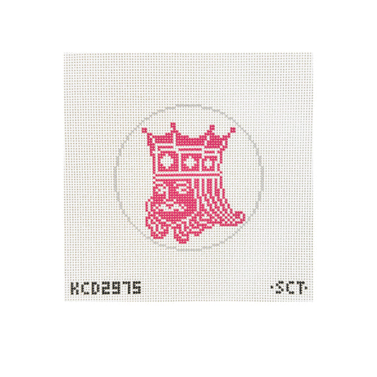 KCN Designers SCT Designs King of Diamonds Needlepoint Canvas