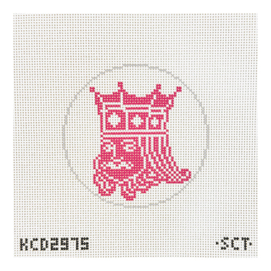 KCN Designers SCT Designs King of Diamonds Needlepoint Canvas