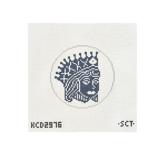 KCN Designers SCT Designs Queen of Spades Needlepoint Canvas