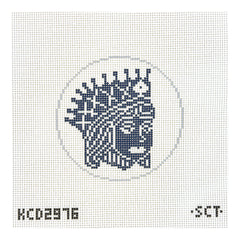 KCN Designers SCT Designs Queen of Spades Needlepoint Canvas