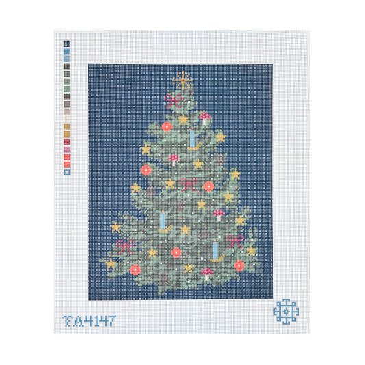 KCN Designers SCT Designs Yule Tree Needlepoint Canvas