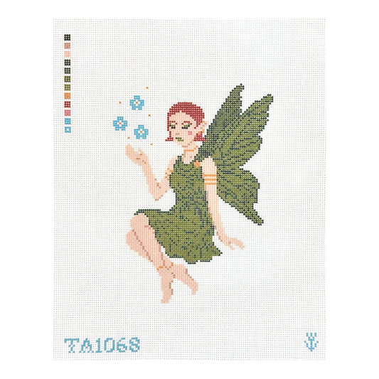 KCN Designers Thorn Alexander Earth Fairie Needlepoint Canvas