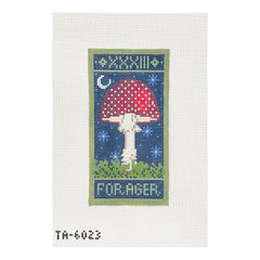 KCN Designers Thorn Alexander Forager Eye Glass Case Needlepoint Canvas