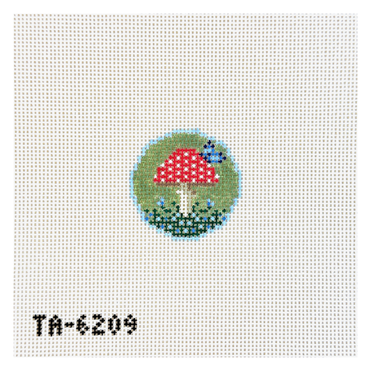 KCN Designers Thorn Alexander Mini Fly Agaric Needlepoint Canvas