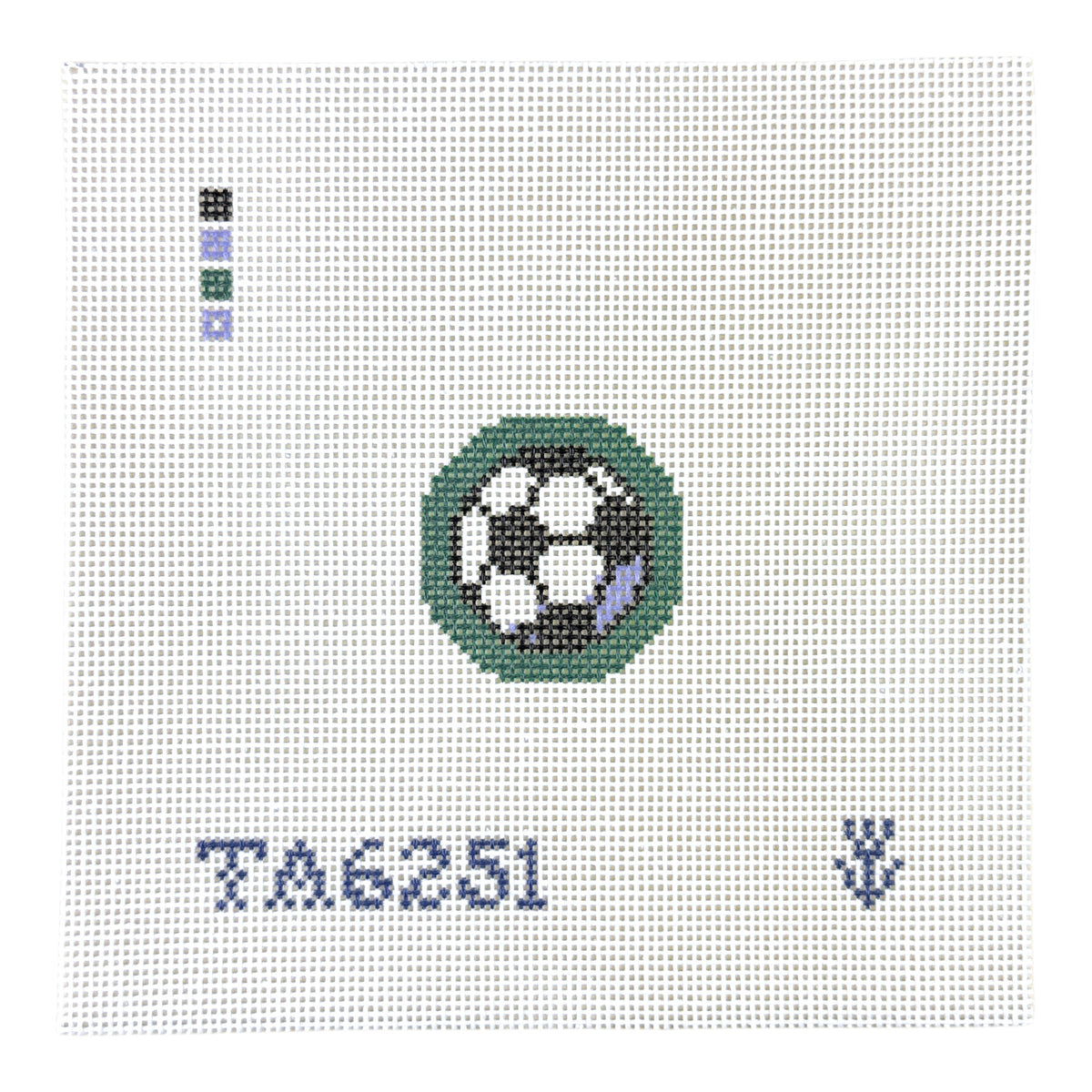 KCN Designers Thorn Alexander Mini Soccer Ball Needlepoint Canvas
