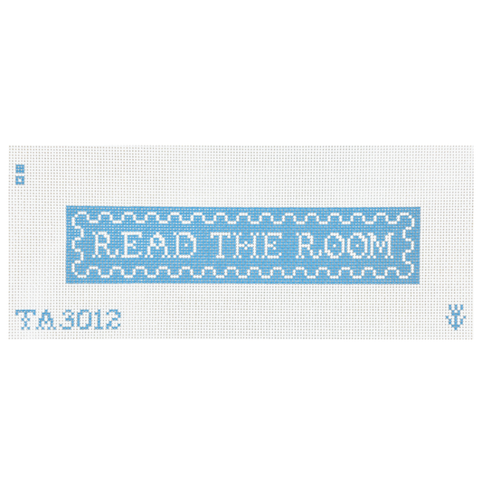 KCN Designers Thorn Alexander Read the Room Bookmark Needlepoint Canvas