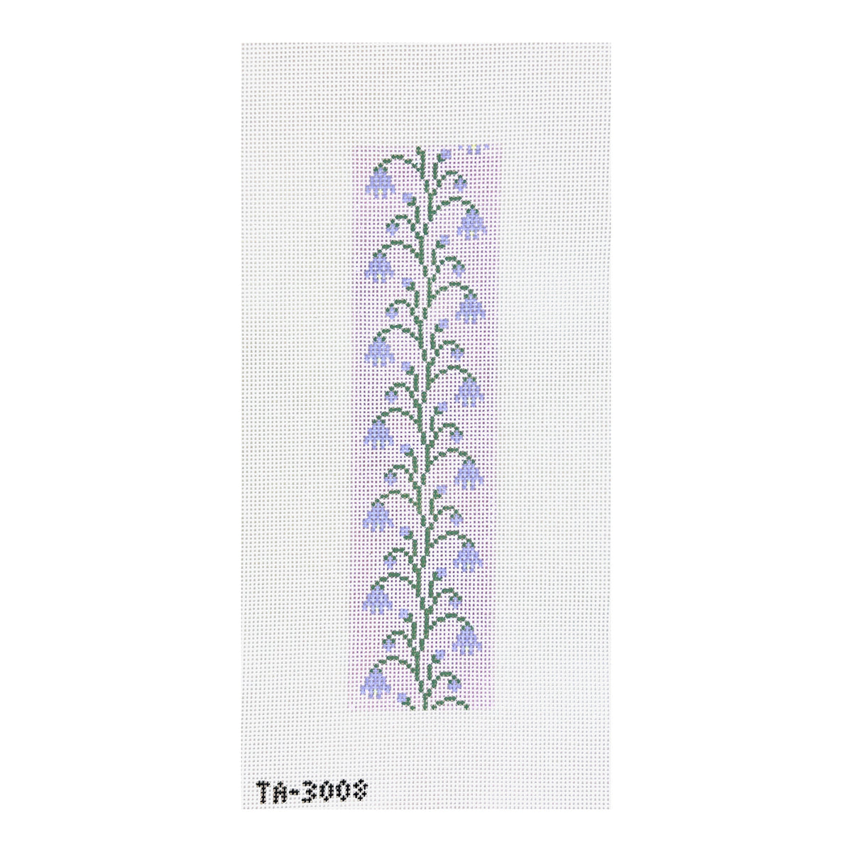KCN Designers Thorn Alexander Scottish Harebell Key Fob Needlepoint Canvas - Lilac