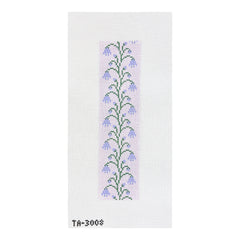 KCN Designers Thorn Alexander Scottish Harebell Key Fob Needlepoint Canvas - Lilac