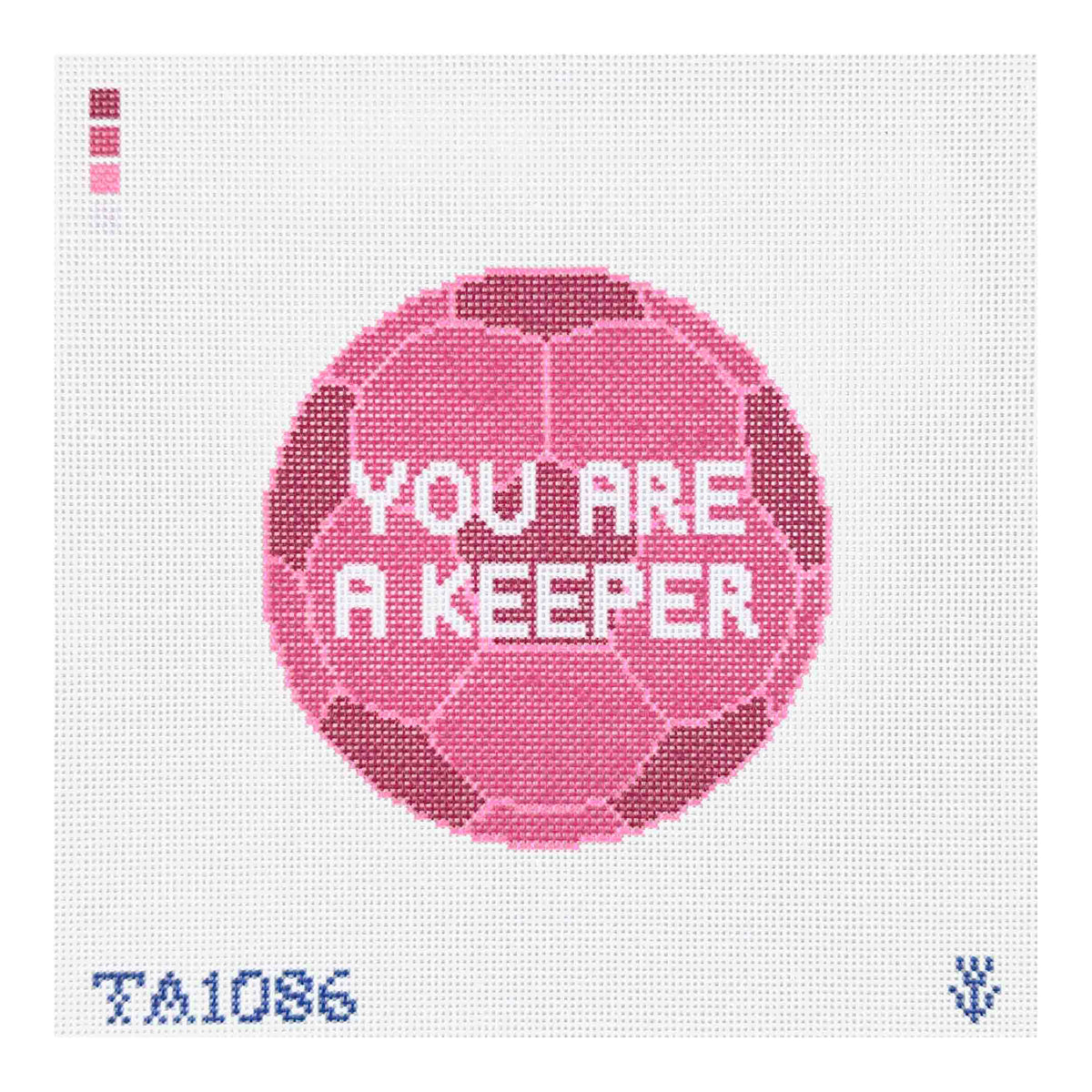 KCN Designers Thorn Alexander You Are A Keeper Needlepoint Canvas