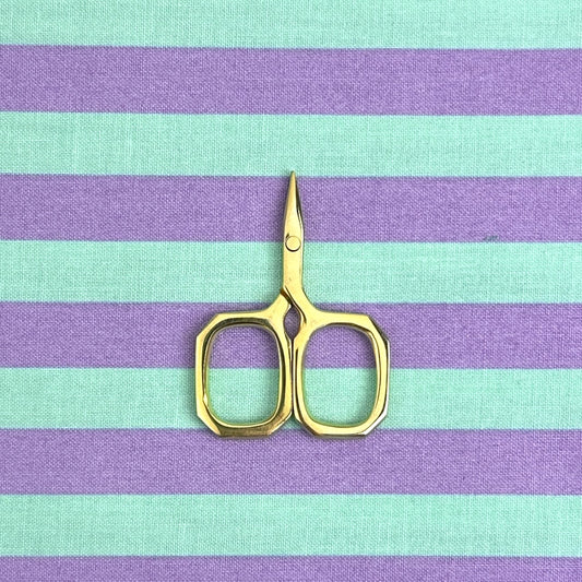 Kelmscott Designs Little Gems Embroidery Scissors - Gold