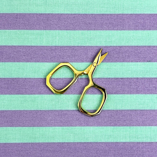 Kelmscott Designs Little Gems Embroidery Scissors - Gold