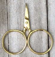 Kelmscott Designs Putford Embroidery Scissors - Gold
