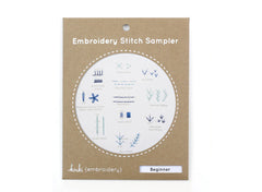 Kiriki Press Beginner Embroidery Stitch Sampler