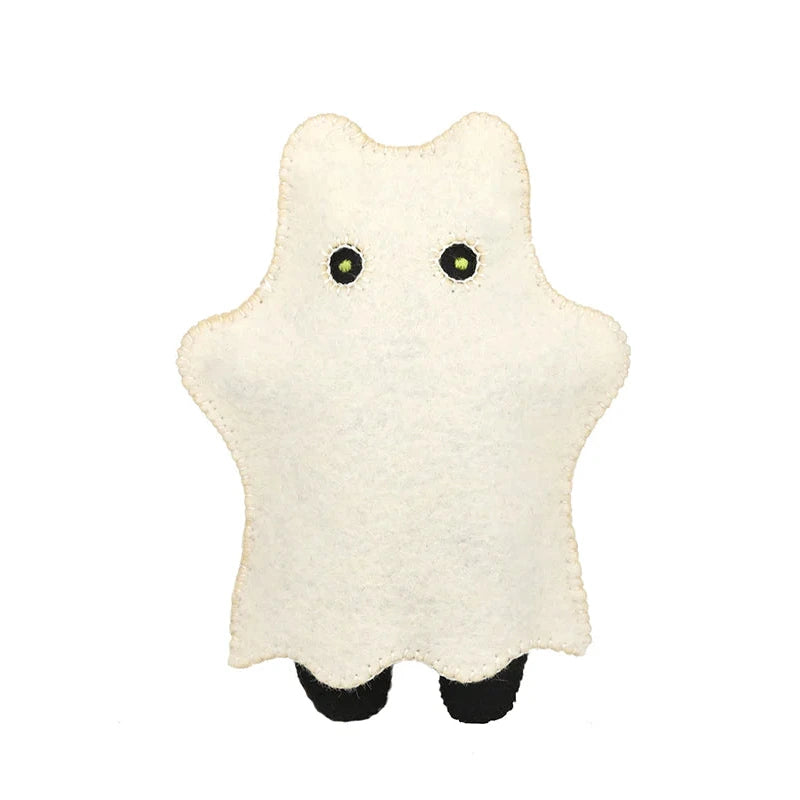 Kiriki Press Ghost Cat Felt Doll Embroidery Craft Kit