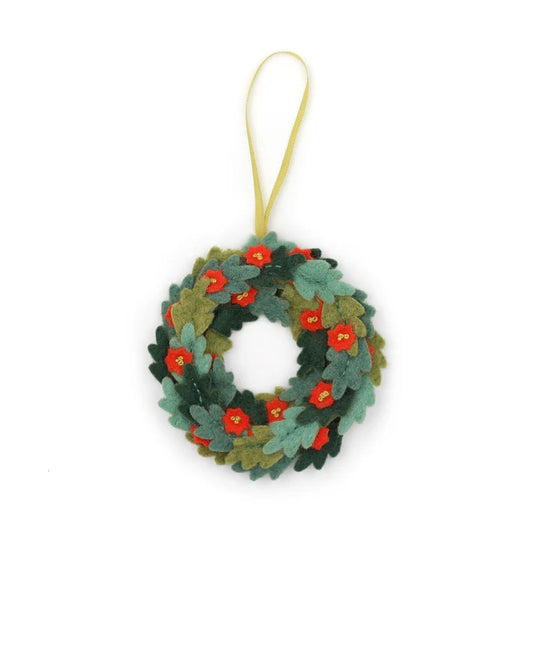 Kiriki Press Wreath Felt Ornament Kit