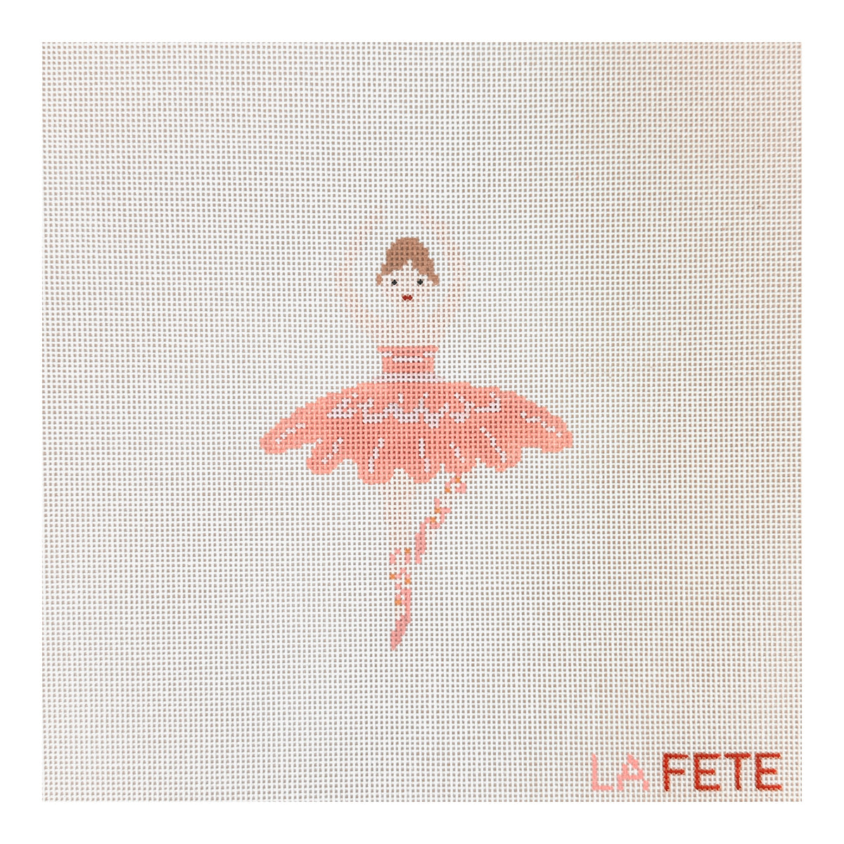 La Fete Needlepoint 12 Days of Christmas Nine Ladies Dancing Needlepoint Canvas