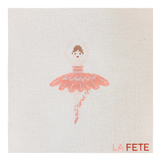 La Fete Needlepoint 12 Days of Christmas Nine Ladies Dancing Needlepoint Canvas