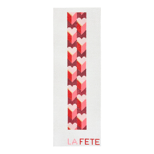 La Fete Needlepoint Expanding Hearts Needlepoint Canvas - Valentine's Day Collection
