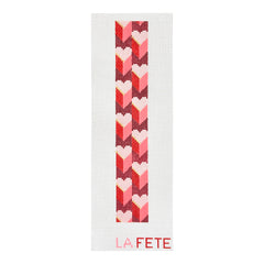 La Fete Needlepoint Expanding Hearts Needlepoint Canvas - Valentine's Day Collection