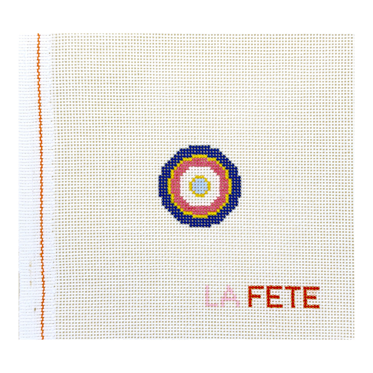 La Fete Needlepoint Mini Evil Eyes Needlepoint Canvas