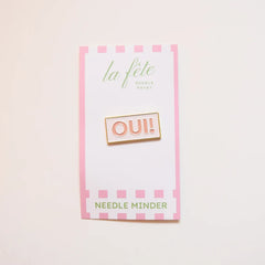 La Fete Needlepoint Oui Needle Minder