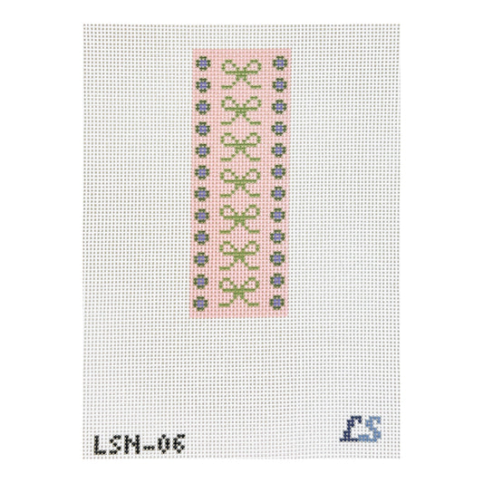 Lake Shore Needlepoint Bow Bookmark Needlepoint Canvas