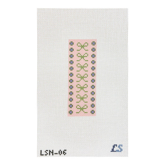 Lake Shore Needlepoint Bow Bookmark Needlepoint Canvas