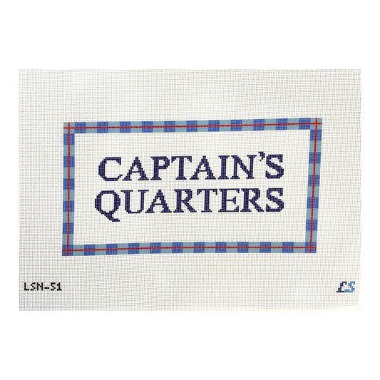 Lake Shore Needlepoint Captain's Quarters Needlepoint Canvas