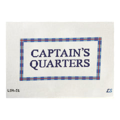 Lake Shore Needlepoint Captain's Quarters Needlepoint Canvas