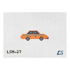 Lake Shore Needlepoint Mini Taxi Needlepoint Canvas