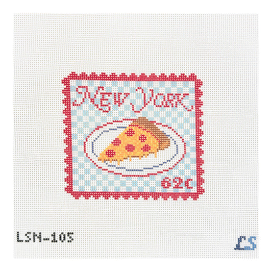 Lake Shore Needlepoint New York Postage Stamp Needlepoint Canvas