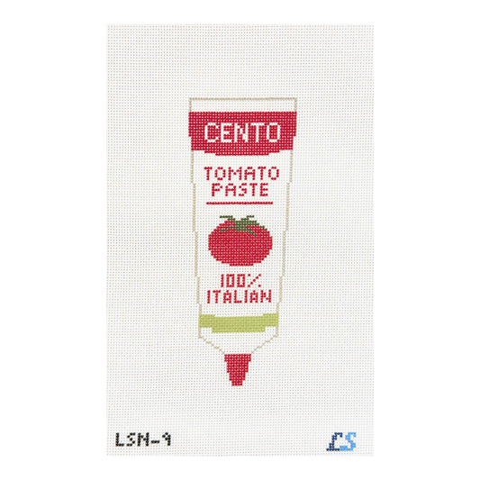 Lake Shore Needlepoint Tomato Paste Needlepoint Canvas