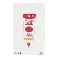 Lake Shore Needlepoint Tomato Paste Needlepoint Canvas