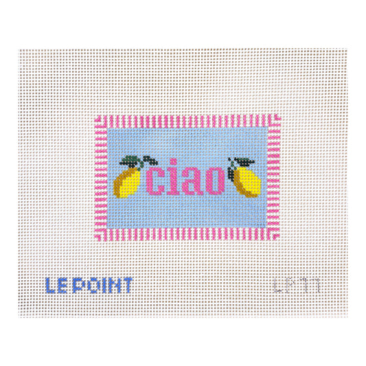 Le Point Studio Ciao Needlepoint Canvas