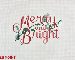 Le Point Studio Merry and Bright Needlepoint Canvas