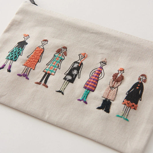 Lecien 100 Ladies Zip Pouch